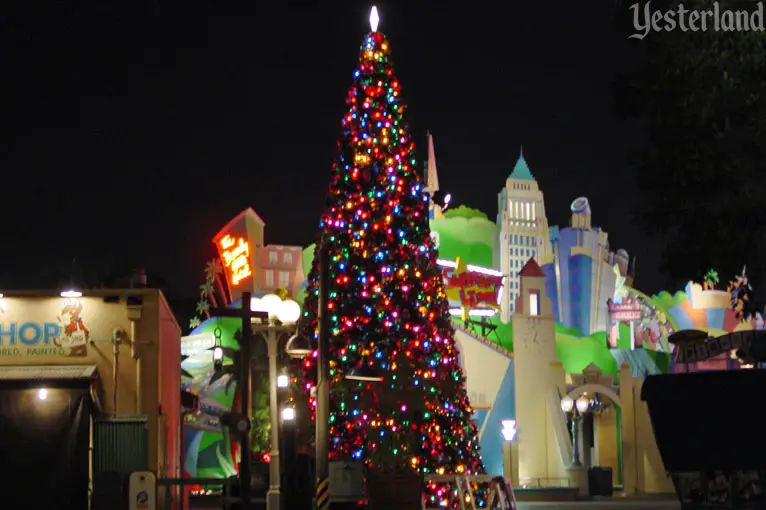 Christmas in 2001 at Disney’s California Adventure
