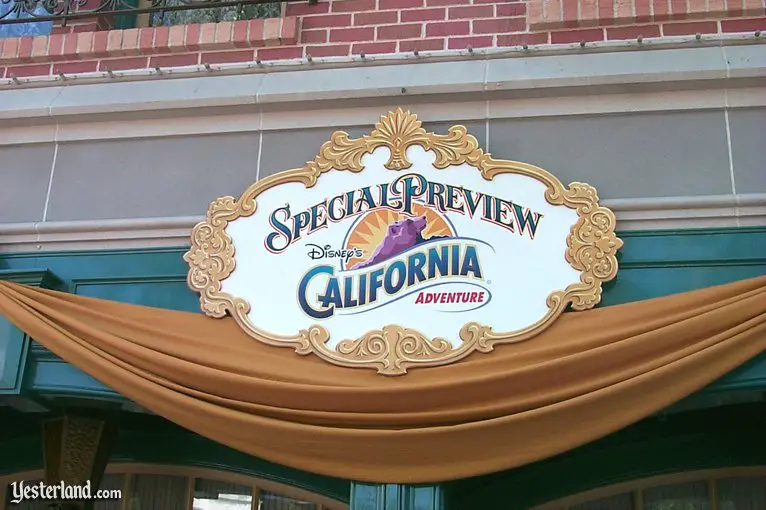 Disney's California Adventure Preview Center at Disneyland