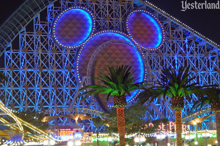 The Mickey Head on California Screamin’ at Disney's California Adventure