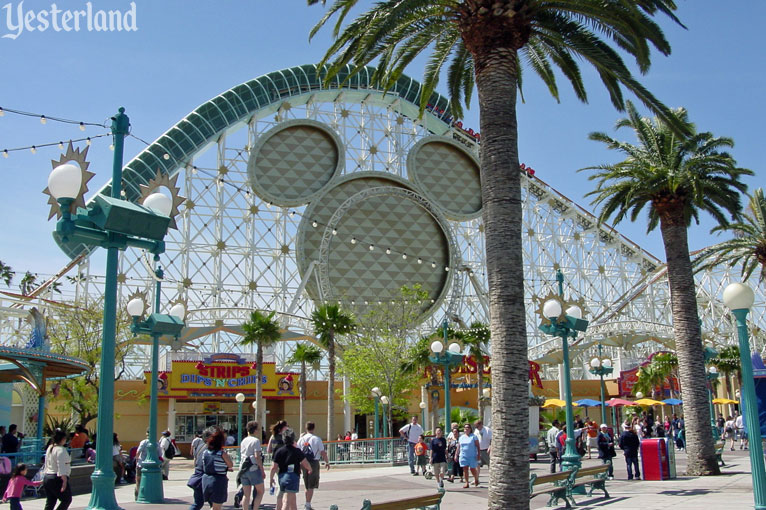 The Mickey Head on California Screamin’ at Disney's California Adventure