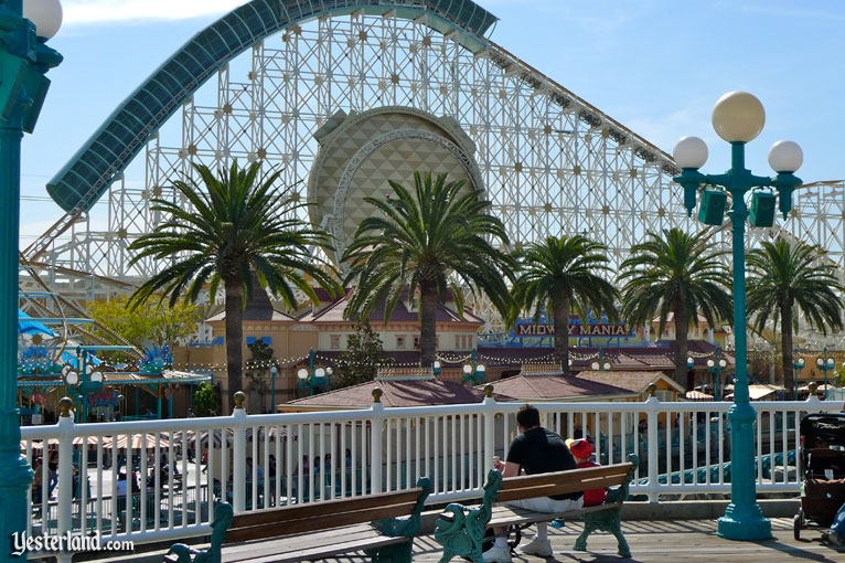 The Mickey Head on California Screamin’ at Disney's California Adventure