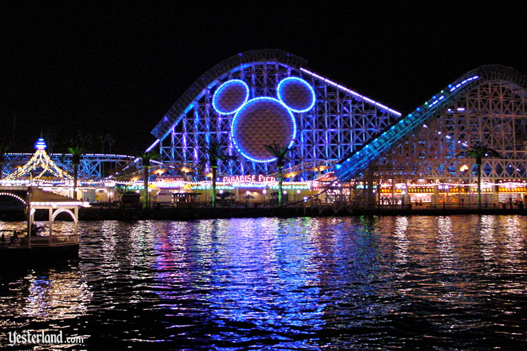 The Mickey Head on California Screamin’ at Disney's California Adventure