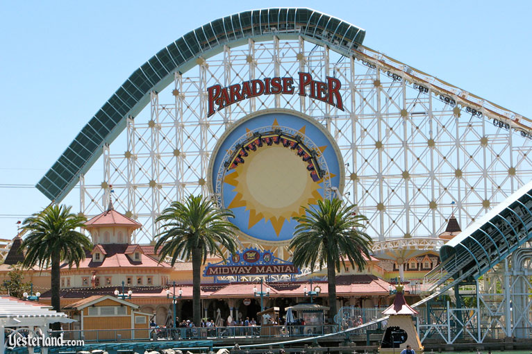 The Mickey Head on California Screamin’ at Disney's California Adventure