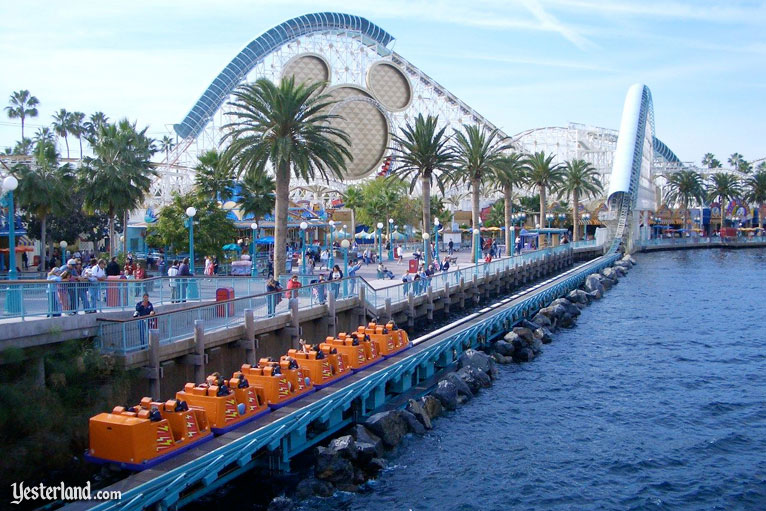 The Mickey Head on California Screamin’ at Disney's California Adventure