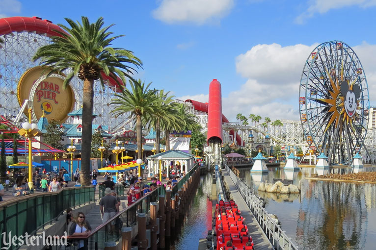 Incredicoaster at Pixar Pier at Disney California Adventure