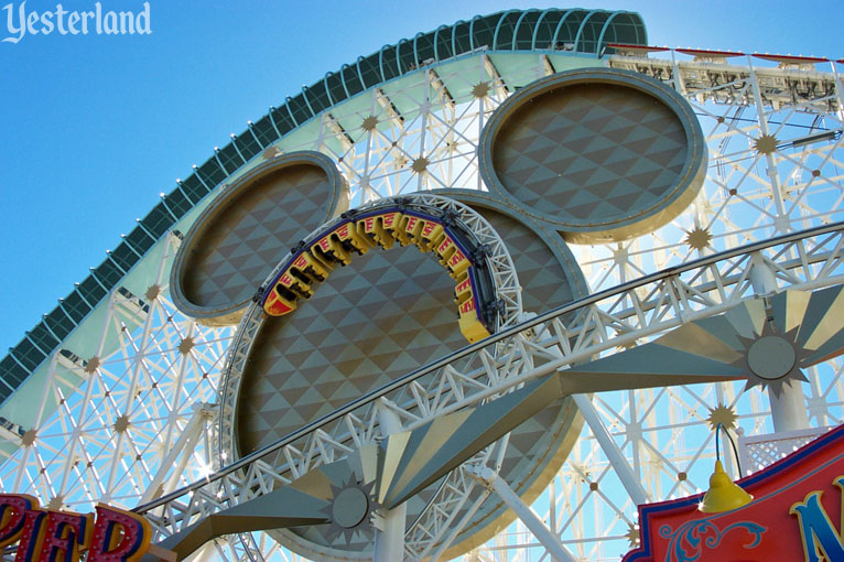 The Mickey Head on California Screamin’ at Disney's California Adventure