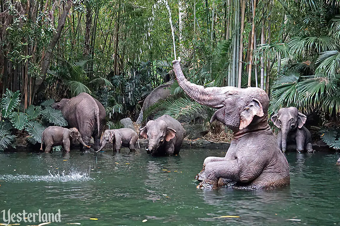 Hollywood Pictures Backlot Elephants at Disney California Adventure