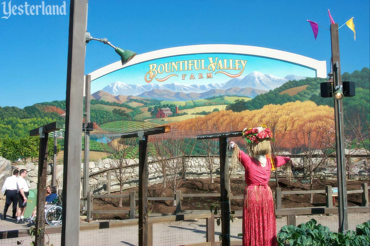 Bountiful Valley Farm Mural at Disney California Adventure