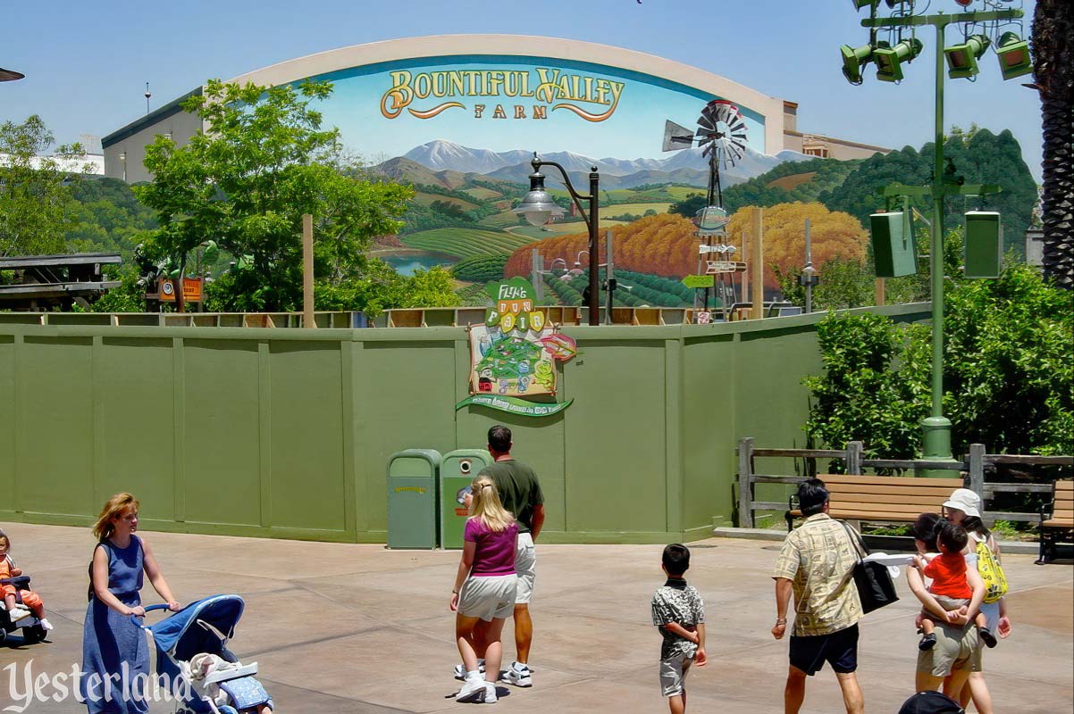 Bountiful Valley Farm Mural at Disney California Adventure