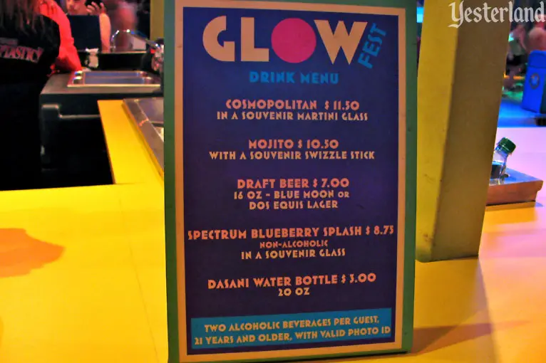 Glow Fest at Disney California Adventure