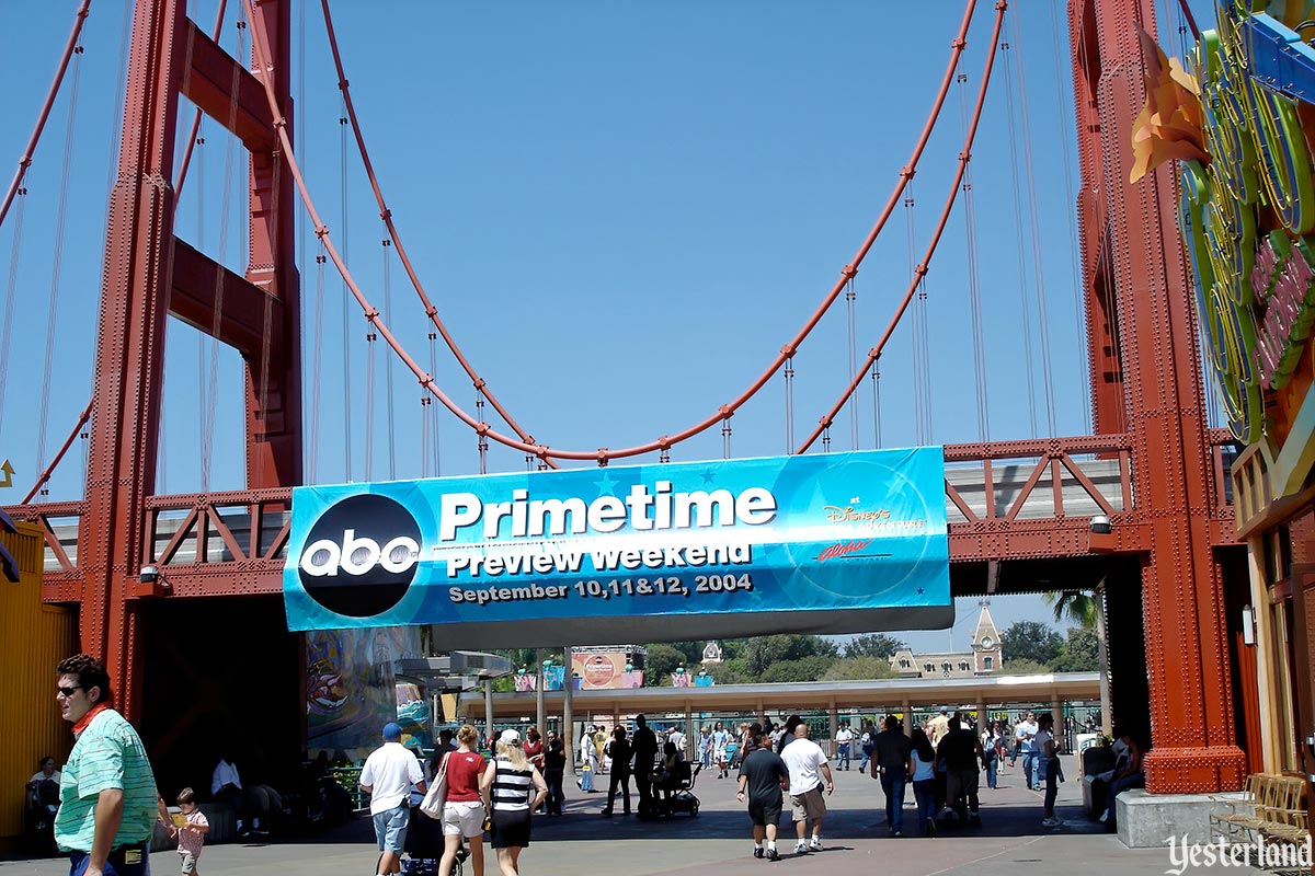 Golden Gate Bridge at Disney's California Adventure