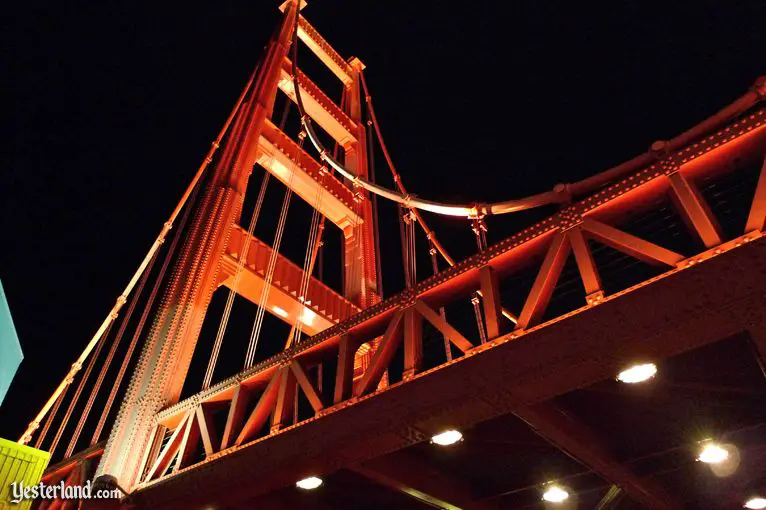 Yesterland Golden Gate Bridge At California Adventure