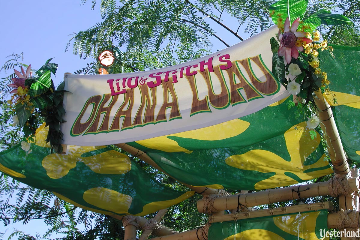 Lilo & Stitch’s Ohana Luau banner