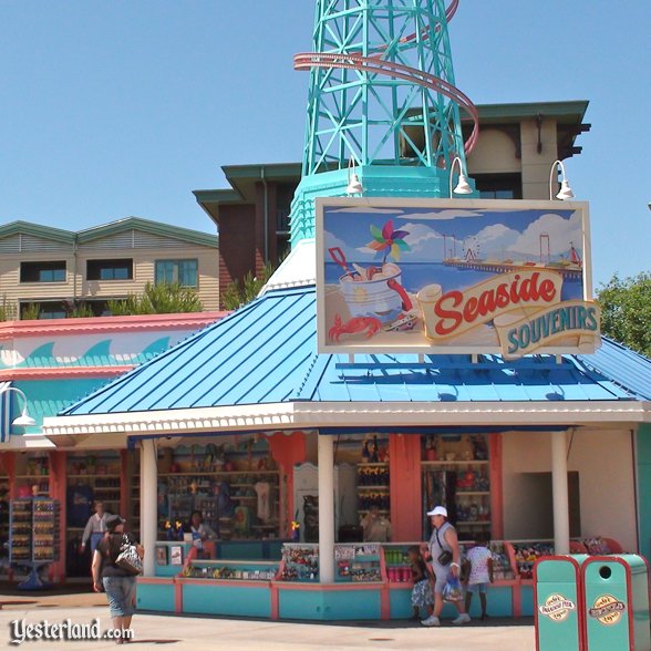 Seaside Souvenirs at Disney California Adventurea