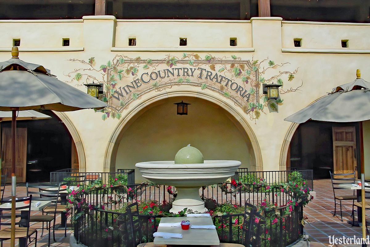 Wine Country Trattoria at Disney’s California Adevnture, 2001