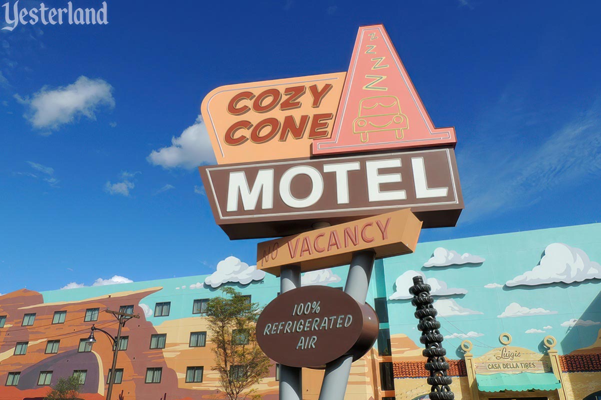 Cars area at Disney’s Art of Animation Resort
