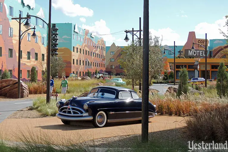 Cars area at Disney’s Art of Animation Resort
