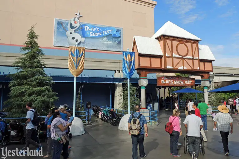 Olaf’s Snow Fest at Disney California Adventure