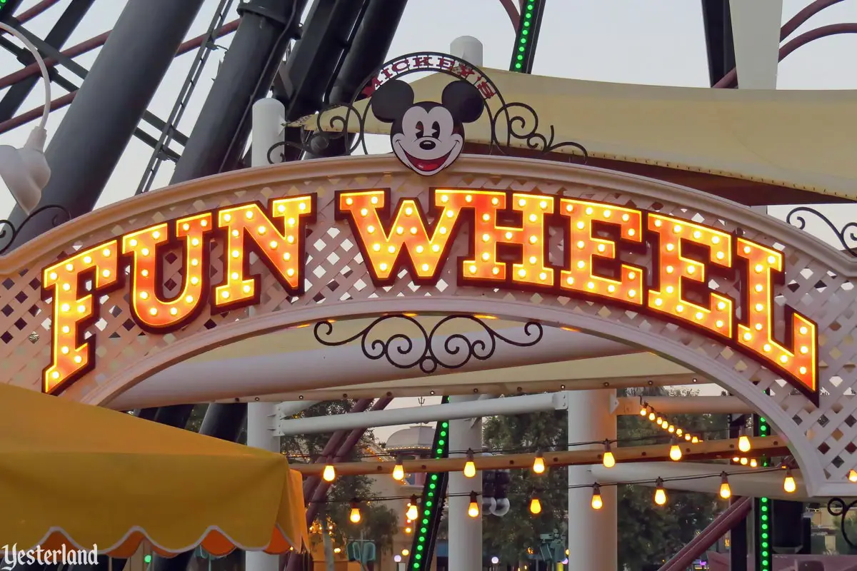 Mickey’s Fun Wheel at Disney California Adventure