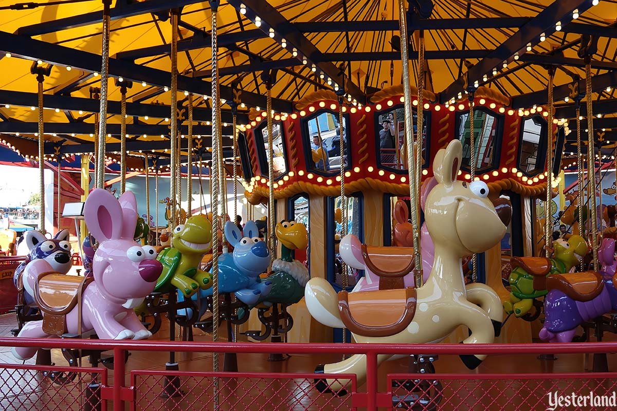 Jessie’s Critter Carousel at Disney California Adventure