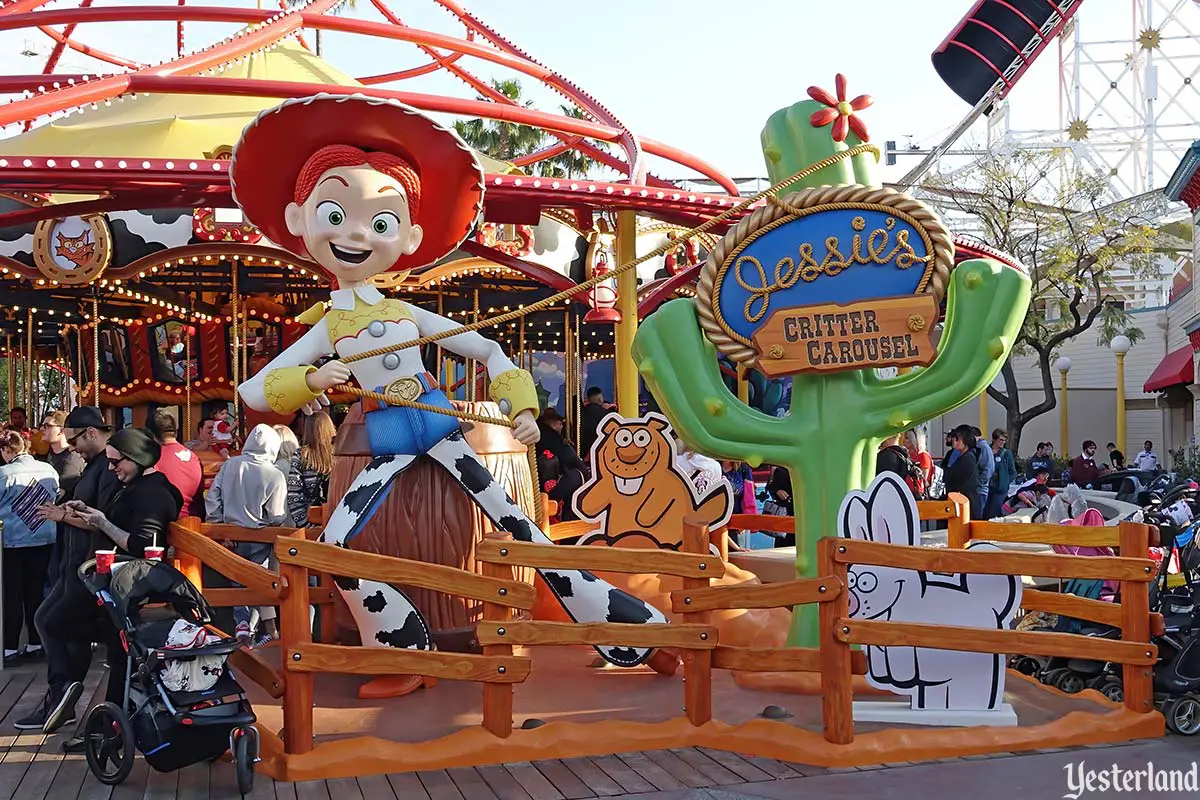 Jessie’s Critter Carousel at Disney California Adventure