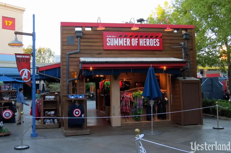 Summer of Heroes Studio Store at Disney California Adventure