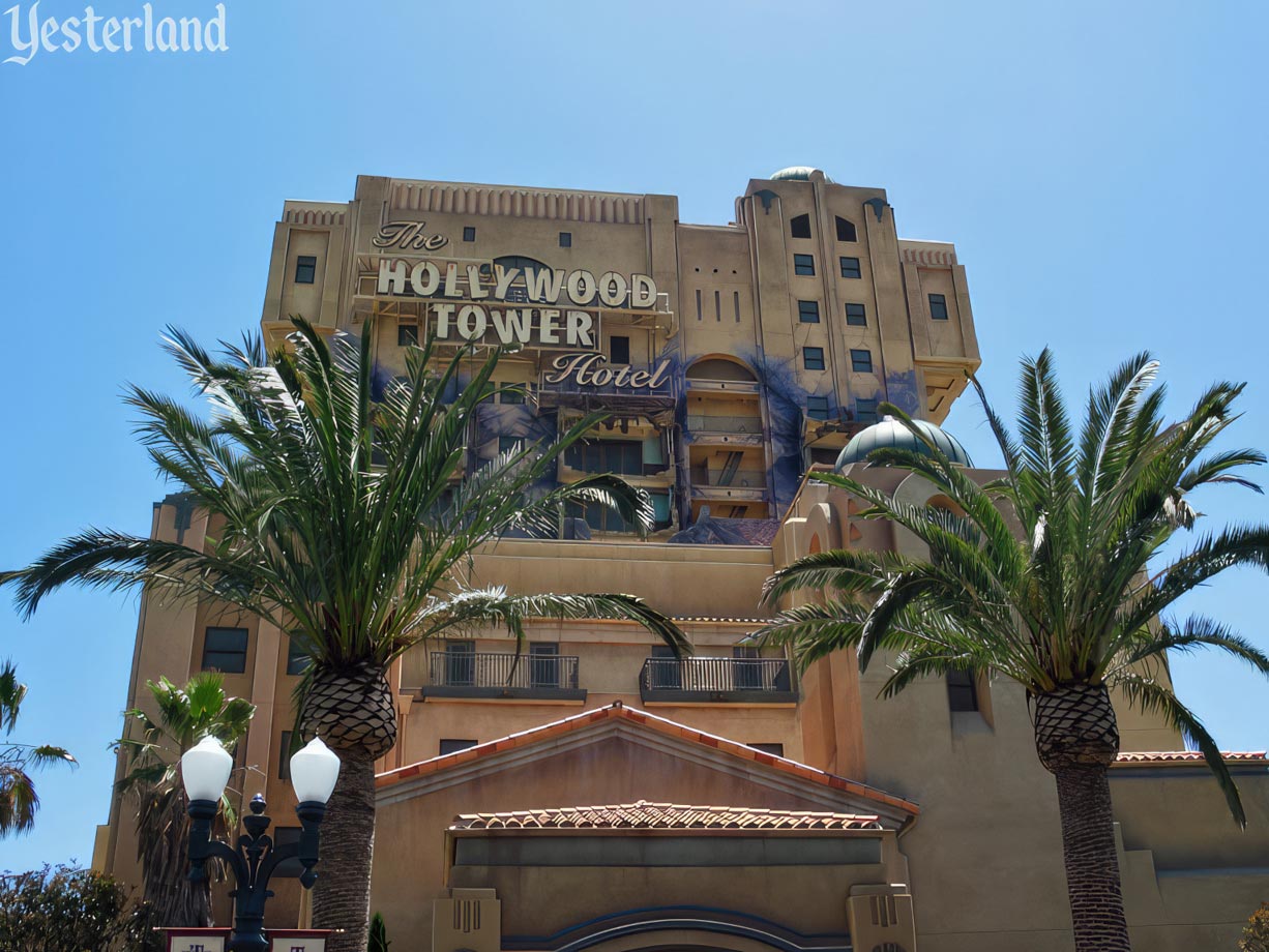 Construction of The Twilight Zone Tower of Terror at Disney’s California Adventure