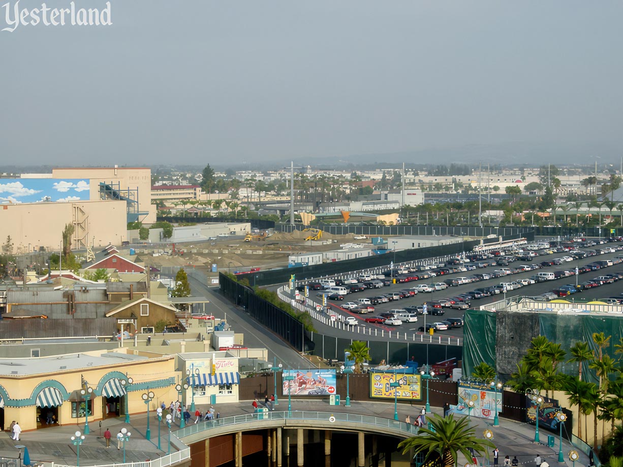 Construction of The Twilight Zone Tower of Terror at Disney’s California Adventure