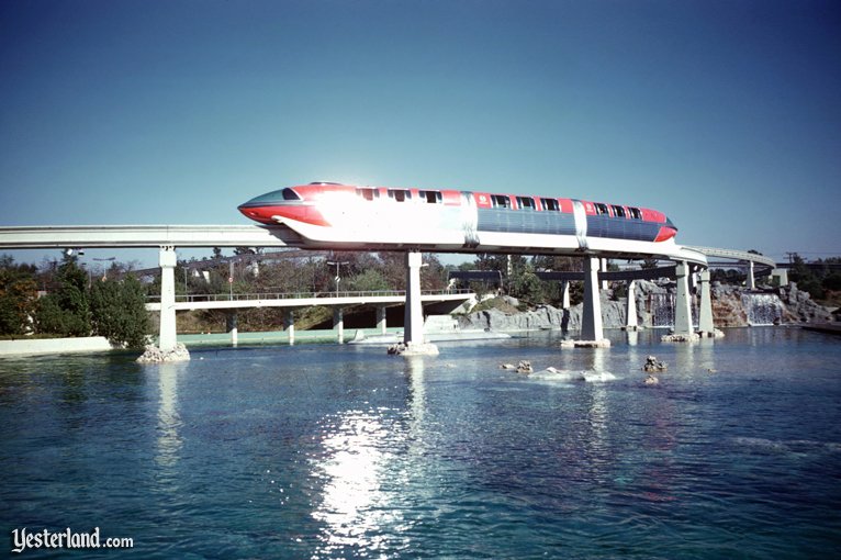 Disneyland Then & Now, vintage photo