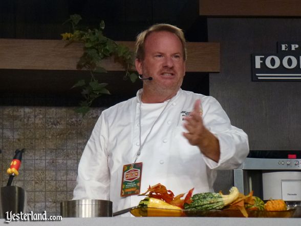 Culinary demo, Epcot Food and Wine Festival, 2011