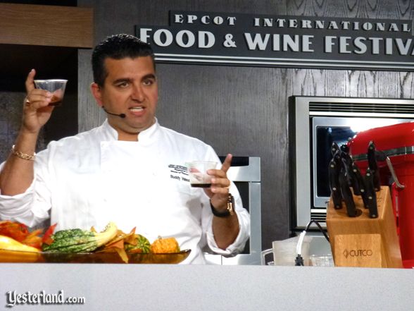 Culinary demo, Epcot Food and Wine Festival, 2011