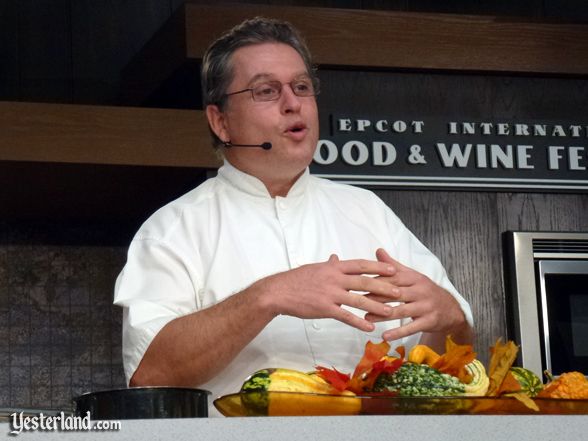 Culinary demo, Epcot Food and Wine Festival, 2011