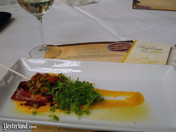 Culinary demo, Epcot Food and Wine Festival, 2011