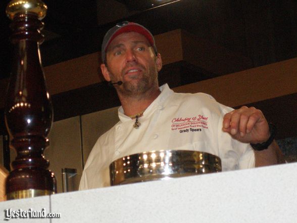 Culinary demo, Epcot Food and Wine Festival, 2011