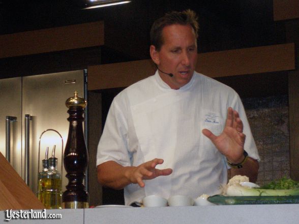 Culinary demo, Epcot Food and Wine Festival, 2011
