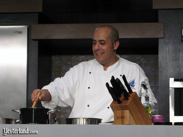 Culinary demo, Epcot Food and Wine Festival, 2011