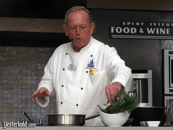 Culinary demo, Epcot Food and Wine Festival, 2011