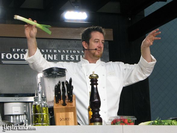 Culinary demo, Epcot Food and Wine Festival, 2011