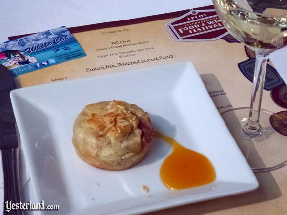 Culinary demo, Epcot Food and Wine Festival, 2011