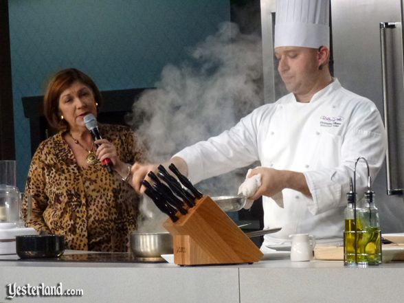 Culinary demo, Epcot Food and Wine Festival, 2011