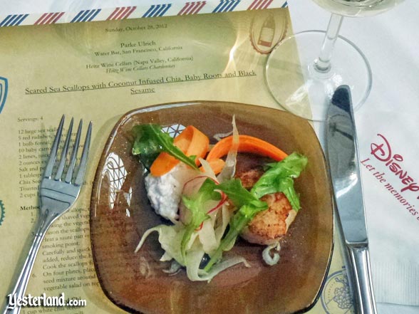 Culinary demo, Epcot Food and Wine Festival, 2012