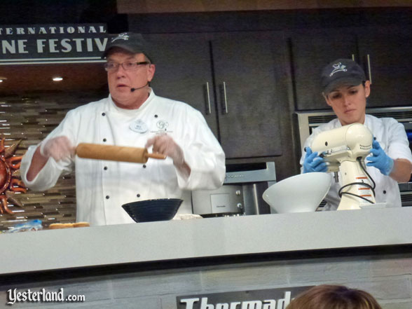 Culinary demo, Epcot Food and Wine Festival, 2012