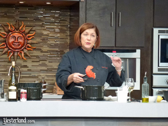 Culinary demo, Epcot Food and Wine Festival, 2012