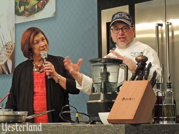 Culinary demo, Epcot Food and Wine Festival, 2016