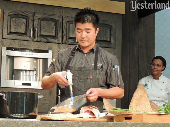 Culinary demo, Epcot Food and Wine Festival, 2016