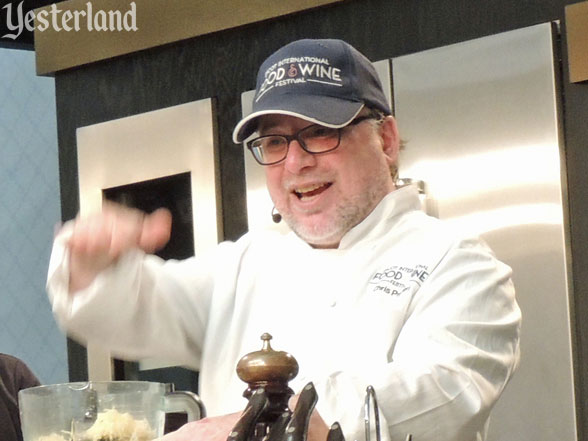 Culinary demo, Epcot Food and Wine Festival, 2016