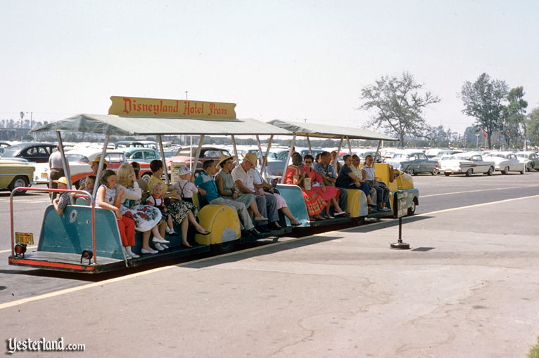 Disneyland Hotel tram history image