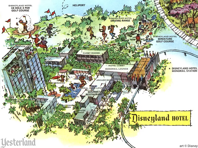 Disneyland Hotel Golf at Yesterland