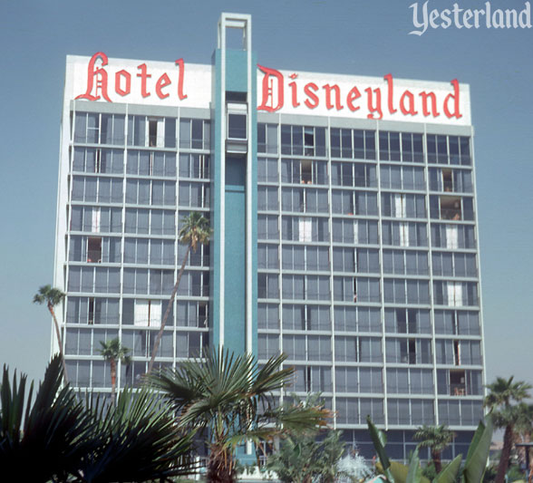 Looking Glass Elevator at the Disneyland Hotel