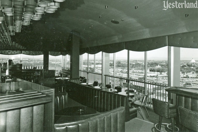 Looking Glass Elevator at the Disneyland Hotel